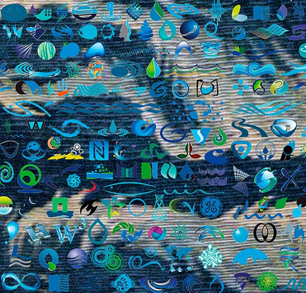 Sea of Logos (detail)