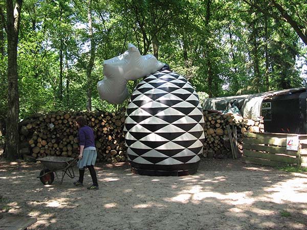 Pied-à-terre in houtopslag Okkenbroek