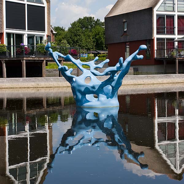 Splash Water sculpture Caprice Groenewoud/Buij
